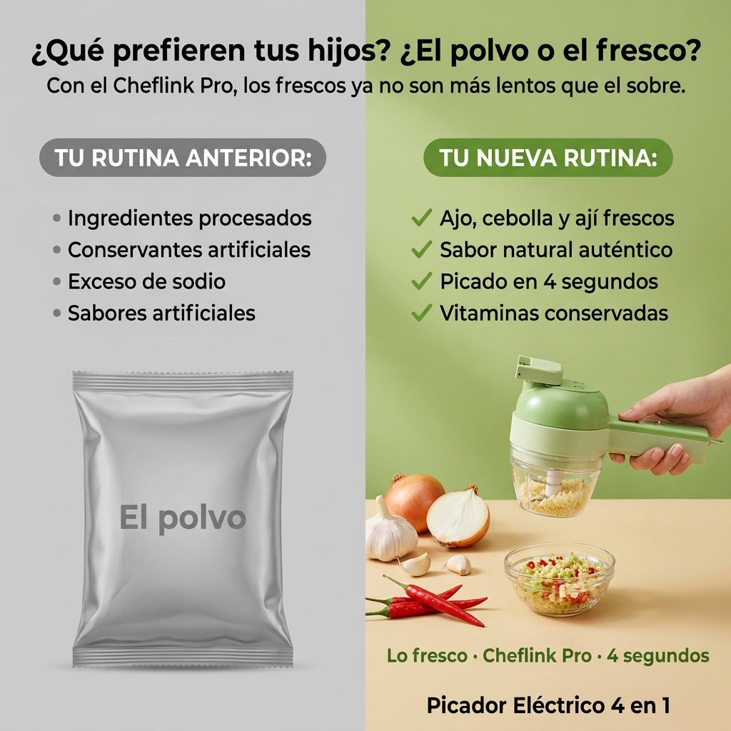 Picador Multifuncional - Pica de todo sin llorar!