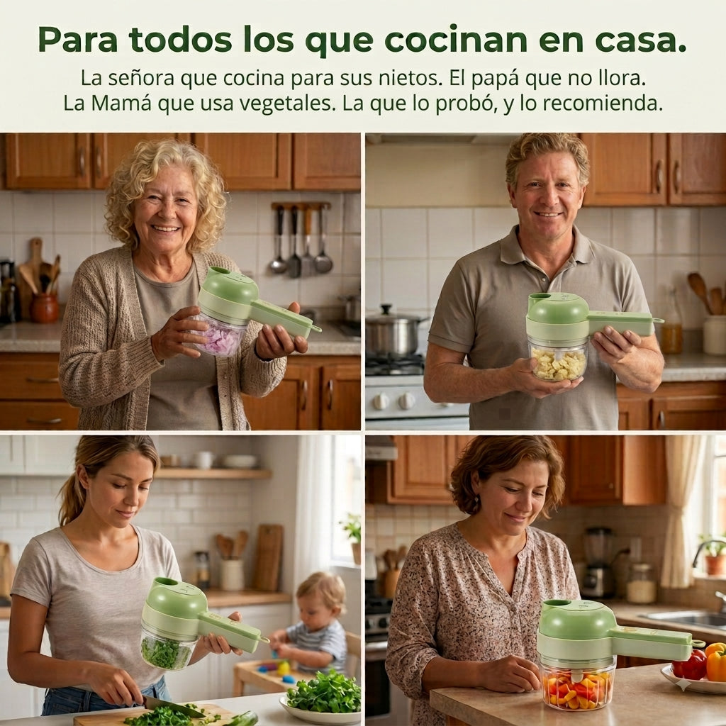 Picador Multifuncional - Pica de todo sin llorar!